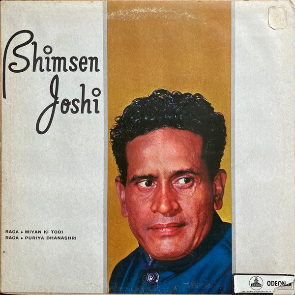 Bhimsen Joshi : Raga Miyan Ki Todi, Raga Puriya Dhanashri (LP)