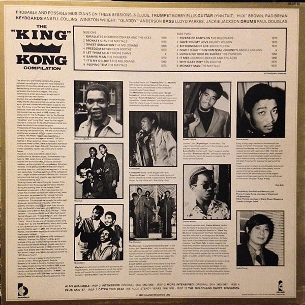 Various : The "King" Kong Compilation (LP, Comp, Mono)