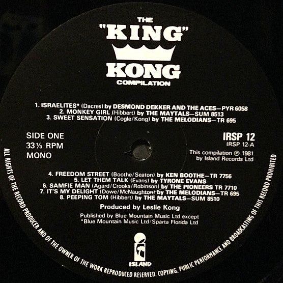 Various : The "King" Kong Compilation (LP, Comp, Mono)
