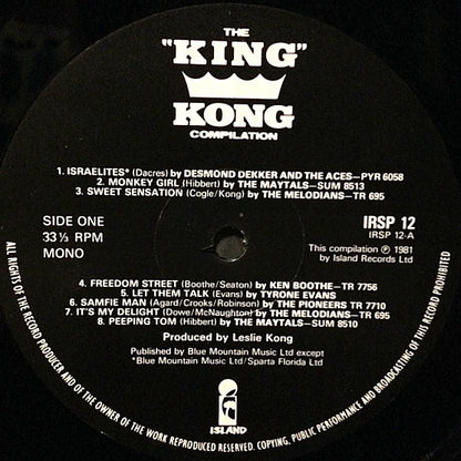 Various : The "King" Kong Compilation (LP, Comp, Mono)