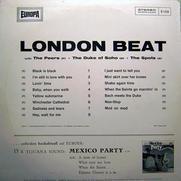 Various : London Beat (LP, Comp)