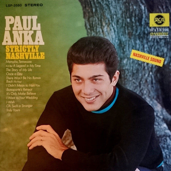 Paul Anka : Strictly Nashville (LP, Album)