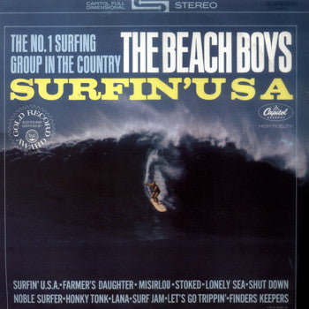The Beach Boys : Surfin' Safari / Surfin' USA (2xLP, Comp, RE, Duo)