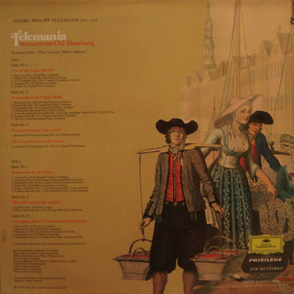 Georg Philipp Telemann : Telemania • Scenes From Old Hamburg • Excerpts From "The Constant Music-Maker" (LP)