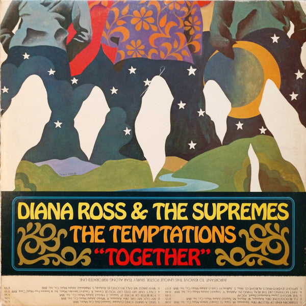 The Supremes With The Temptations : Together (LP, Album)