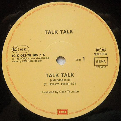 Talk Talk : Talk Talk (12", Maxi)