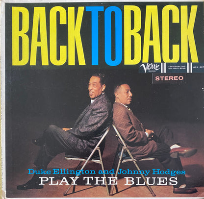 Duke Ellington & Johnny Hodges : Back To Back (Duke Ellington And Johnny Hodges Play The Blues) (LP, Album)