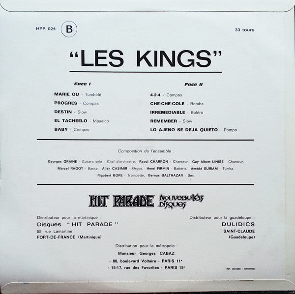 Les Kings : Les Kings (LP, Album)