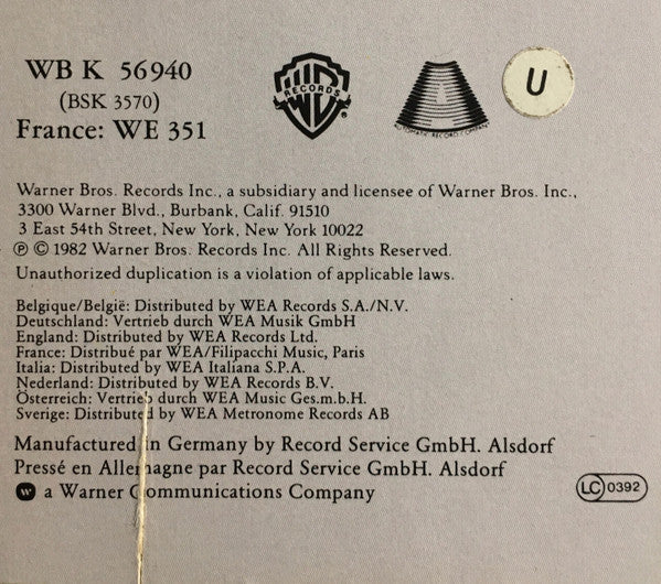 Eye To Eye (2) : Eye To Eye (LP, Album)