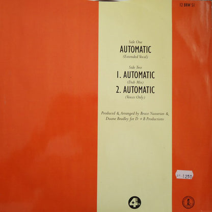 Millie Scott : Automatic (12")