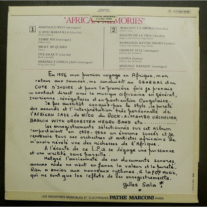 Various : African Memories (LP, Comp)