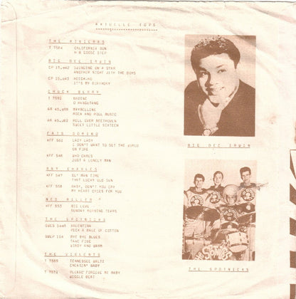 Sir Henry & His Butlers : Let's Go (7", Single, Bro)