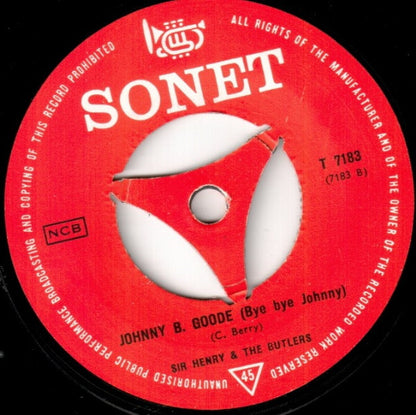 Sir Henry & His Butlers : Let's Go (7", Single, Bro)