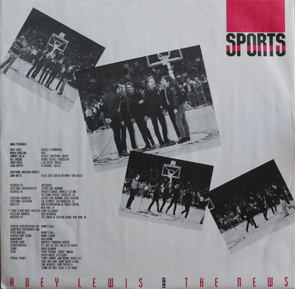 Huey Lewis & The News : Sports (LP, Album)