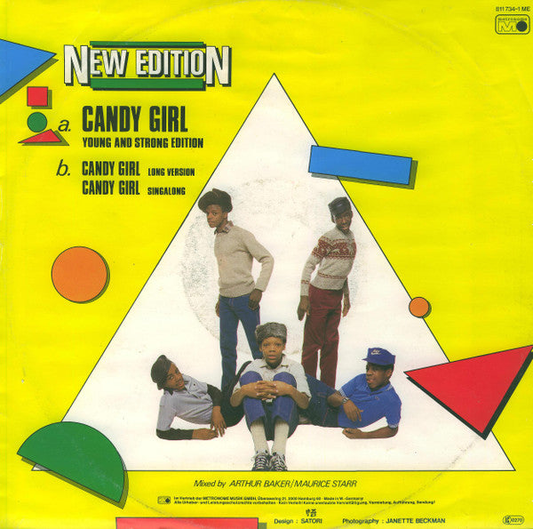 New Edition : Candy Girl (12", Maxi)