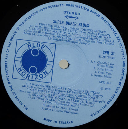 Various : Super-Duper Blues (LP, Comp)