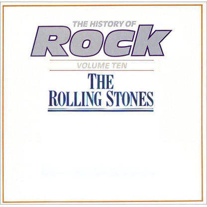 The Rolling Stones : The History Of Rock (Volume Ten) (LP, Comp, Mono)