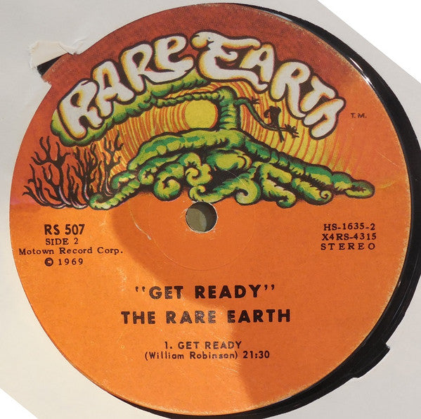 Rare Earth : Get Ready (LP, Album, RP)