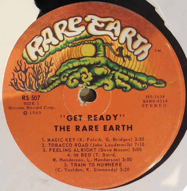 Rare Earth : Get Ready (LP, Album, RP)