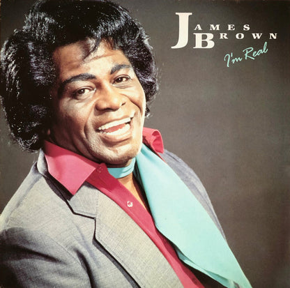 James Brown : I'm Real (LP, Album, Whi)