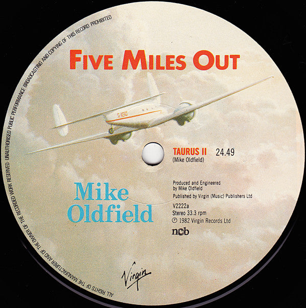 Mike Oldfield : Five Miles Out (LP, Album, Gat)