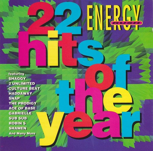 Various : Energy Rush (22 Hits Of The Year) (LP, Comp)