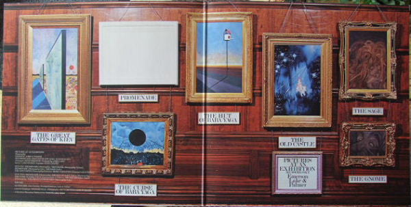 Emerson, Lake & Palmer : Pictures At An Exhibition (LP, Album, RE, Gat)
