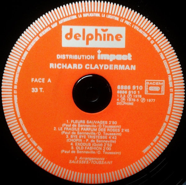 Richard Clayderman : Richard Clayderman (Box, Comp + 3xLP)