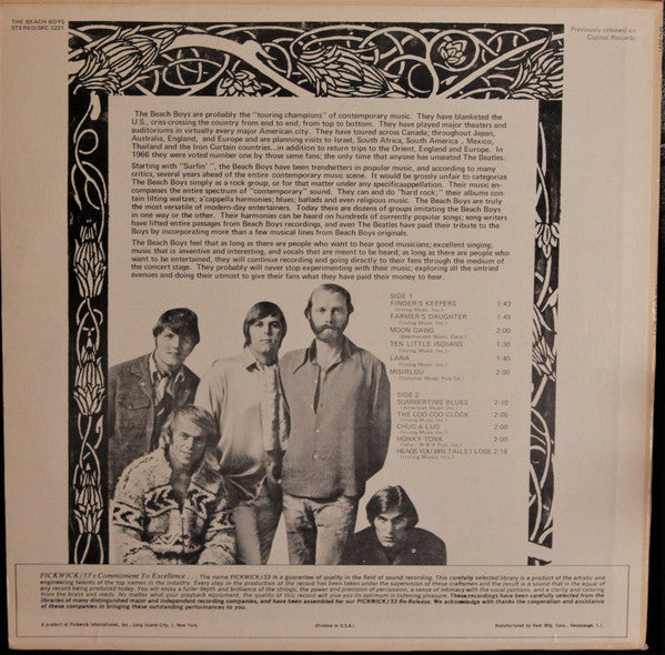 The Beach Boys : The Beach Boys (LP, Comp)