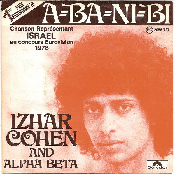 Izhar Cohen & The Alpha-Beta : A-Ba-Ni-Bi (7", Single)