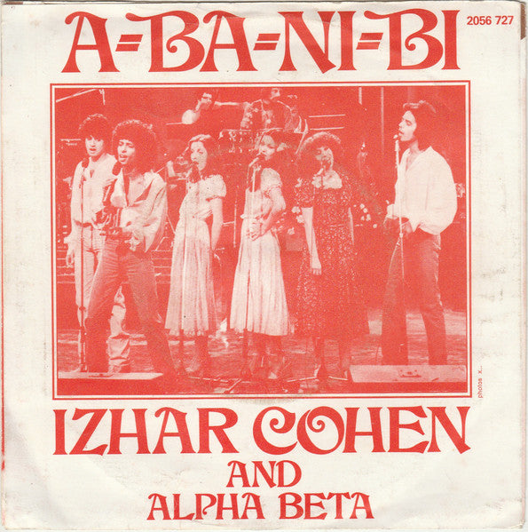 Izhar Cohen & The Alpha-Beta : A-Ba-Ni-Bi (7", Single)