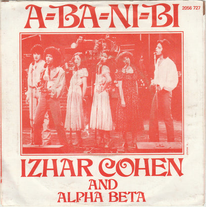 Izhar Cohen & The Alpha-Beta : A-Ba-Ni-Bi (7", Single)