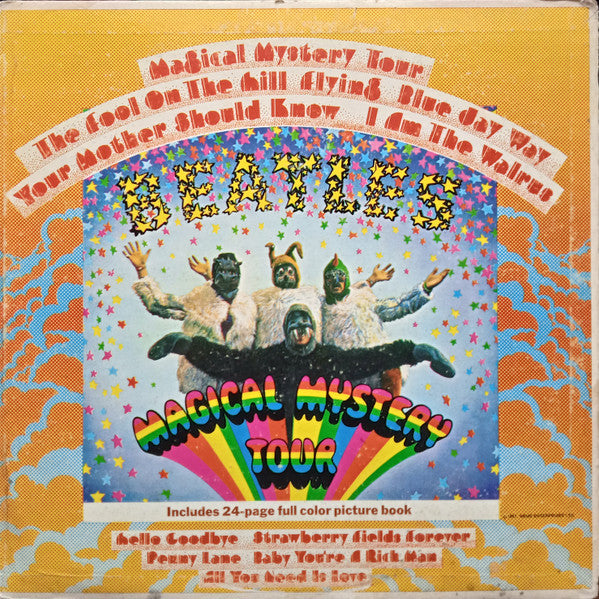 The Beatles : Magical Mystery Tour (LP, Album, RE, Gat)