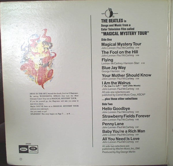 The Beatles : Magical Mystery Tour (LP, Album, RE, Gat)