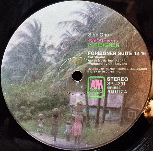 Cat Stevens : Foreigner (LP, Album, Club)