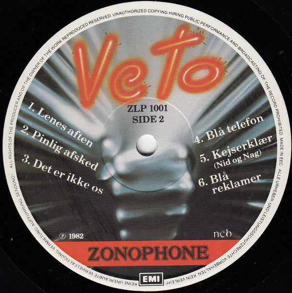 Veto (8) : Veto (LP, Album)