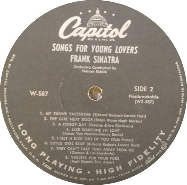 Frank Sinatra : Swing Easy! And Songs For Young Lovers (LP, Comp, Mono, RE, Scr)