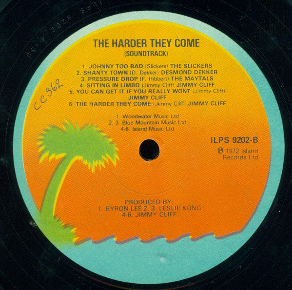 Various : The Harder They Come (Original Soundtrack Recording) (LP, Comp, RE)