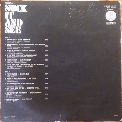 Various : Suck It And See (LP, Comp)