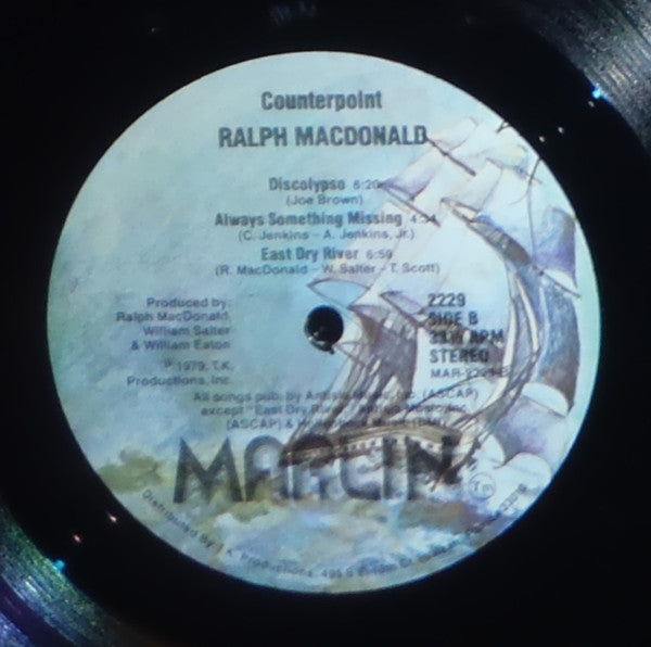 Ralph MacDonald : Counterpoint (LP, Album, Vol)