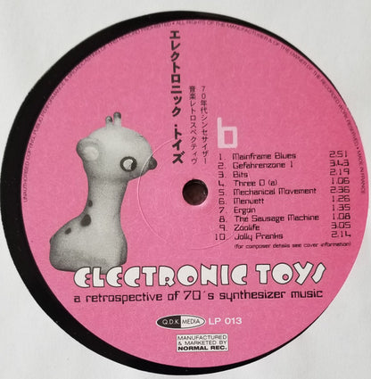 Various : Electronic Toys (A Retrospective Of 70's Synthesizer Music) (LP, Comp)