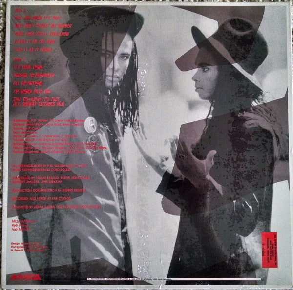 Milli Vanilli : Girl You Know It's True (LP, Album, Club)