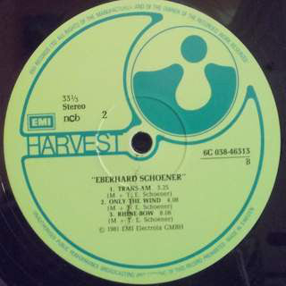 Eberhard Schoener With Sting, Andy Summers, Stewart Copeland : Eberhard Schoener (LP, Comp)