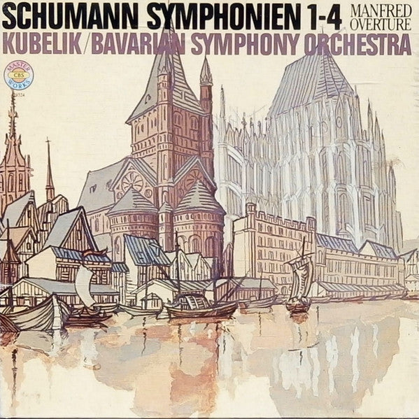 Robert Schumann - Rafael Kubelik, Symphonie-Orchester Des Bayerischen Rundfunks : 4 Symphonien (3xLP + Box)