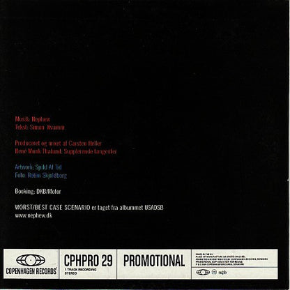 Nephew : Worst/Best Case Scenario (CD, Single, Promo, Car)