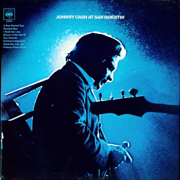 Johnny Cash : Johnny Cash At San Quentin (LP, Album, RE)