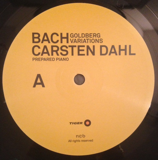 Carsten Dahl : Bach, Goldberg Variations Prepared Piano (LP, Album)