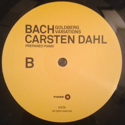 Carsten Dahl : Bach, Goldberg Variations Prepared Piano (LP, Album)