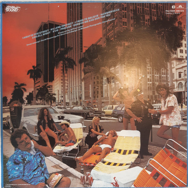 Pat Travers Band : Heat In The Street (LP, Album)