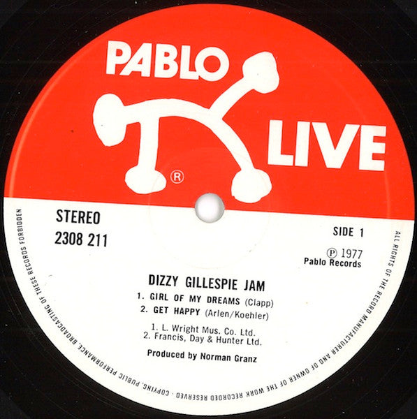 Dizzy Gillespie : Montreux '77: Dizzy Gillespie Jam (LP, Album)